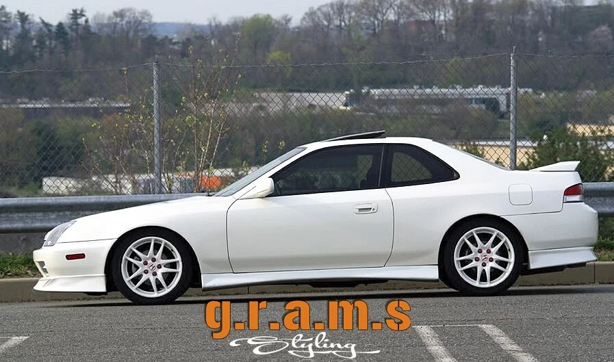 Honda Prelude MK5 OEM Style Side Skirts v9 - Image 3 of 4