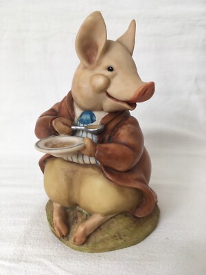 Beatrix Potter Ferkel Bland Border Fine Arts 1994 Spardose Sammlerstück F Warne