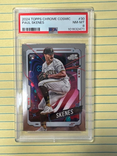 2024 Topps Cosmic Chrome - #30 Paul Skenes (RC)