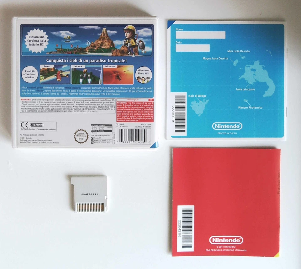 PILOTWINGS RESORT ,  NINTENDO 3DS, USATO, foto 2 di 2