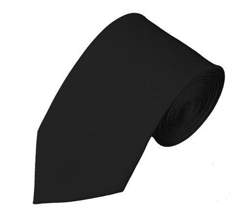 Manzini Neckwear® Men's Solid Color Polyester SLIM Tie Party wedding Necktie! - Picture 41 of 57