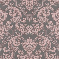 Vliestapete Barock Ornament Taupe Rosa Glanz Rasch Trianon 570649 (4,31€/1Qm)