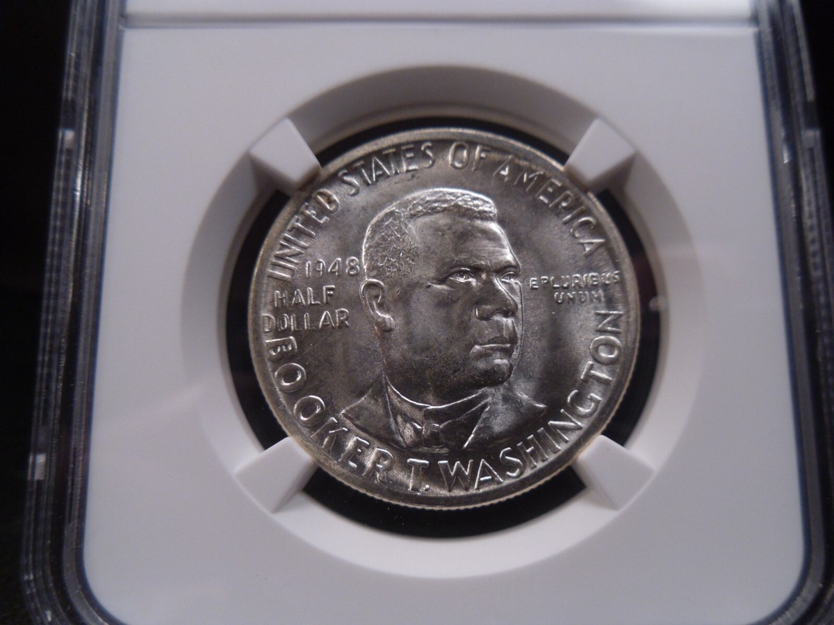 Booker.Tさま専用 1948-D MS67 Booker T Washington Silver Commemorative NGC Certified