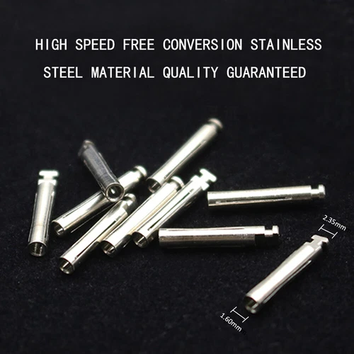 10Pcs Dental Bur Adaptor FG to RA Converter High Speed to Low Speed Contra Angle