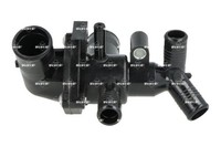 Thermostat KüHlmittel NRF 725380 Mit GehäUse FüR Ford Transit Bus Tdci RWD