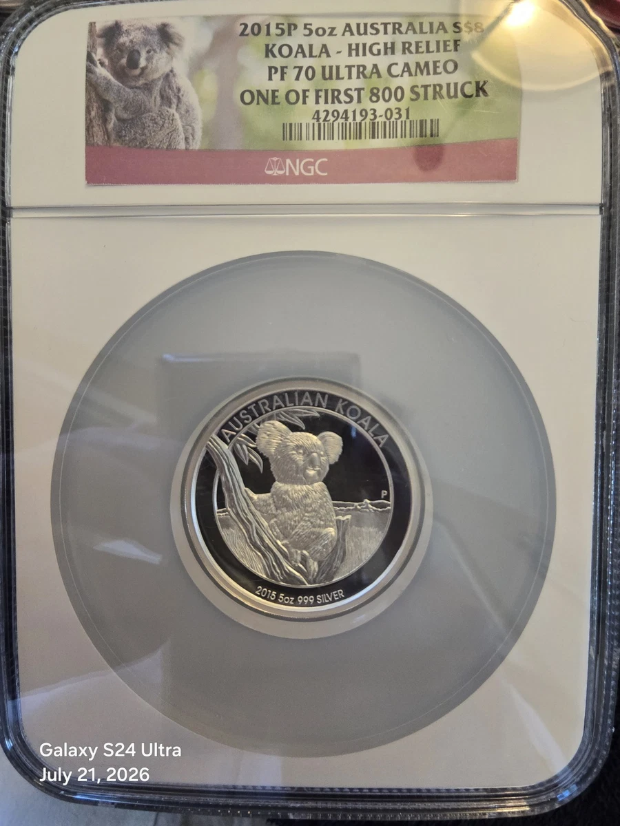 Australian Koala Grade PR 70 Silver Bullion Coins for sale | eBay