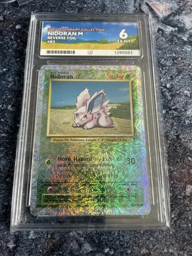 Nidoran [M] 83/110 ACE graded card