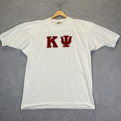 Vintage Kappa Psi Pharmaceutical Fraternity Texas Shirt 90's Men's XL KΨ
