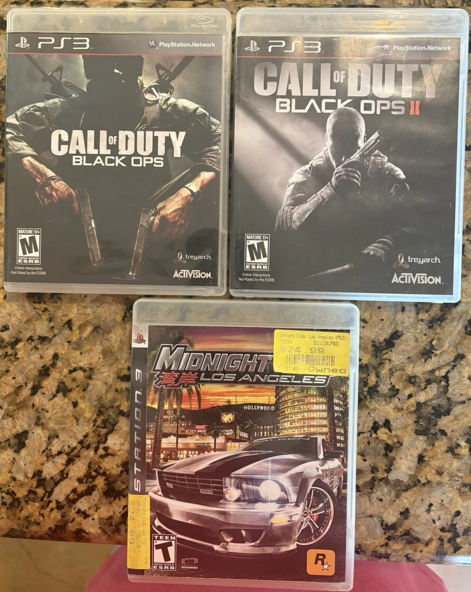 Call Of Duty Black Ops Sur PS3 - Version NTSC USA - Complet Et Testé