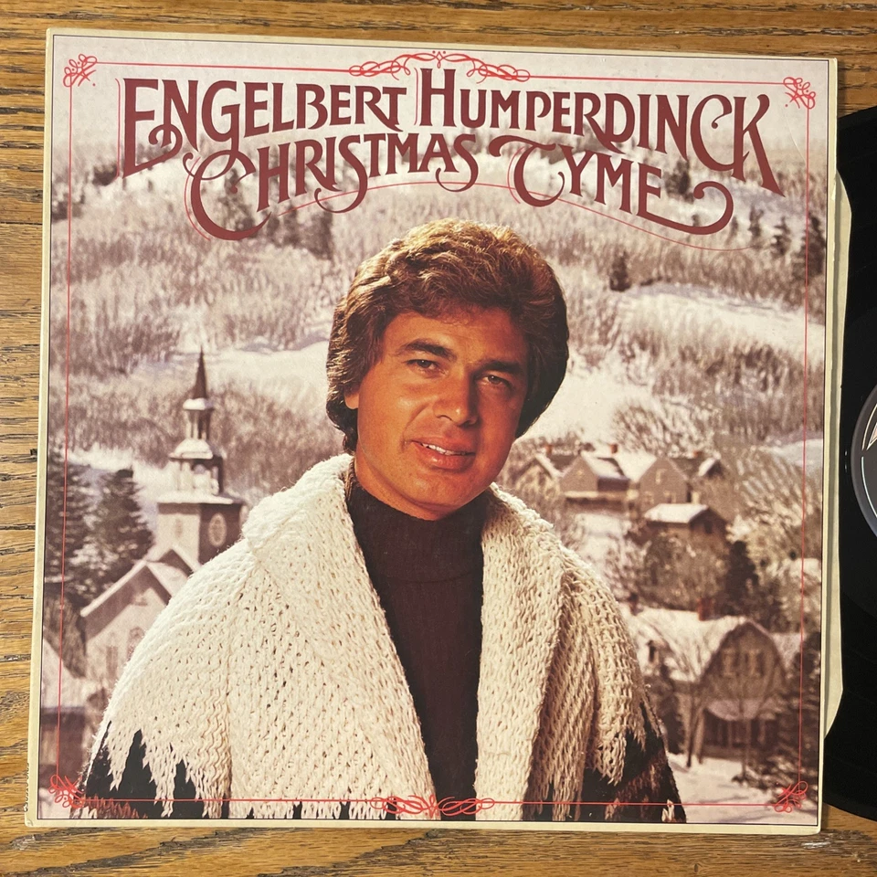 Engelbert Humperdinck Christmas Tyme LP Epic Stereo Holiday M-!!!! - Image 2 of 4