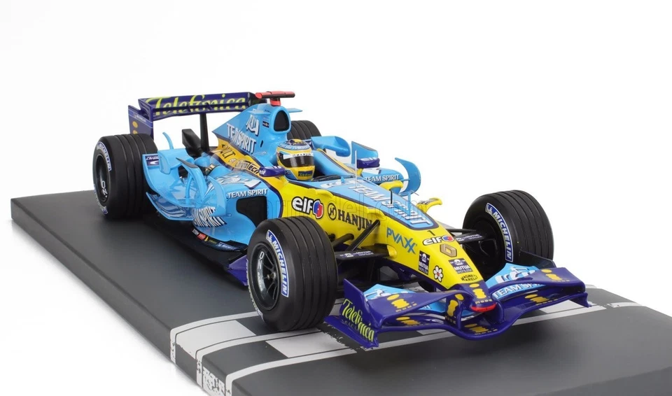 Minichamps 1/18 Fernando Alonso Renault R26 GP de Brasil GP 2006 Campeón del Mundo Foto 4 de 4