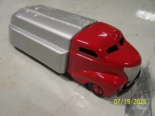 Vintage Pressed Steel Wyandotte Old Style Shark Nose Gasoline Tanker Truck
