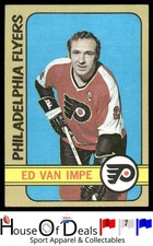 1972-73 Topps #9 Ed Van Impe Philadelphia Flyers NHL Hockey Card