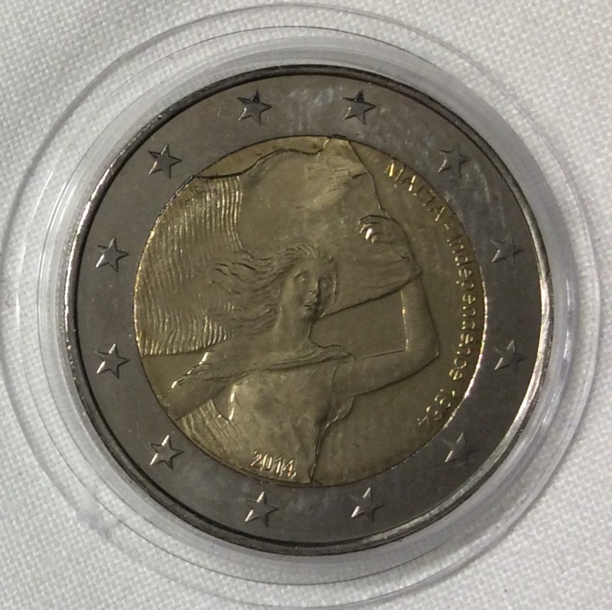 MALTE  2 EUROS COMMEMORATIVE 2014 "INDEPENDANCE"