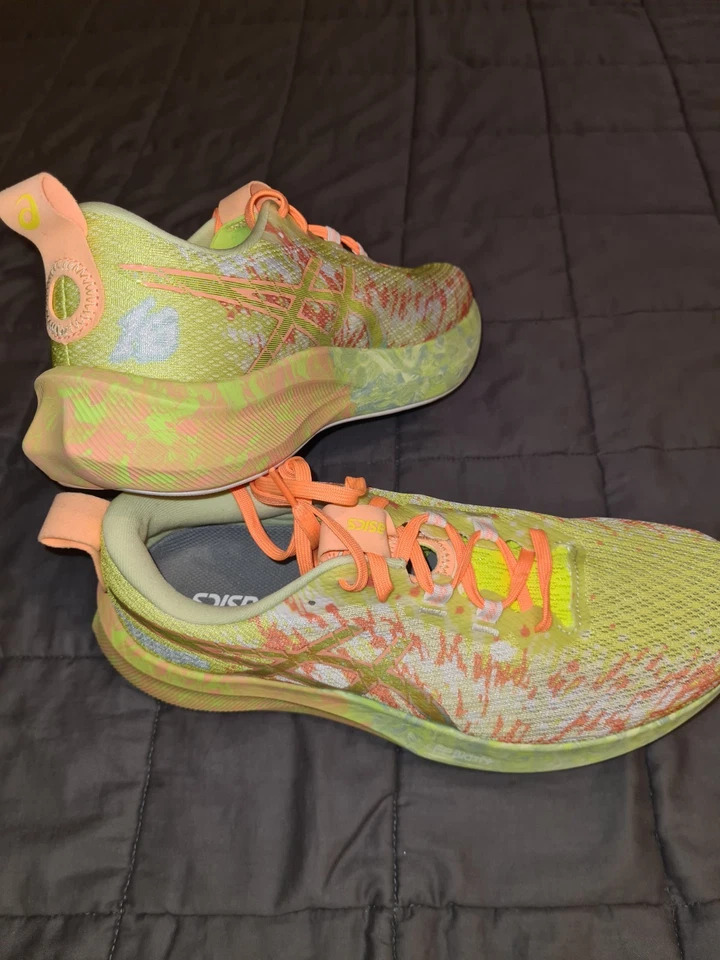 Asics NOOSA TRI 16 Gr. 42 / 10 750 Safetey Yellow Matcha gelb orange grün - Bild 4 von 4