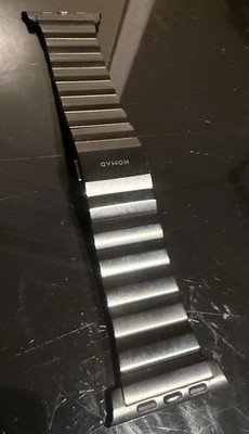 Nomad Titanium Band for Apple Watch 42/44/45/49mm - Black (NM1A41BXT0)