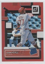 2022 Panini Donruss Rated Rookie Holo Red Juan Yepez #69 8d2