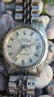 Vintage Rolex Datejust 1601 Wide Boy Ivory Dial Men's Automatic Watch 1973