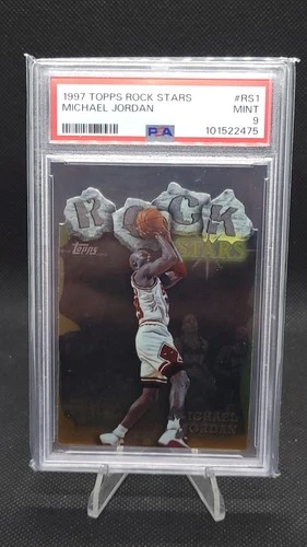 1997 Topps Rock Stars Michael Jordan #RS1 Chicago Bulls 🐐 🔥 🔥🔥🐐
