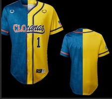 Custom Name Savannah Bananas ClowNanas Mix Jersey Full size N05.156