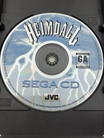 Heimdall Sega CD Complete CIB Printed Manual Cover