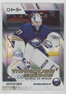 2023-24 O-Pee-Chee Marquee Rookie Rainbow /350 Devon Levi #576 Rookie RC