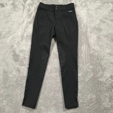 Kerrits Breeches Small Black Equestrian Horseback Riding Schooling Training