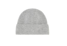 DKNY Women's Gray 100 Cashmere Hat