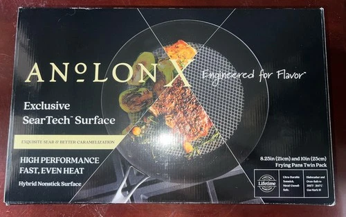 Anolon Advanced Home Hard-Anodized Nonstick Cookware Set - Thumbnail 2