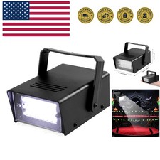 Mini LED Strobe Light White Color with 24 Super Bright LED Variable Speed Con...
