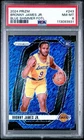 2024 Panini Prizm Bronny James Jr FOTL Blue Shimmer /35 Rookie PSA 8 Lakers