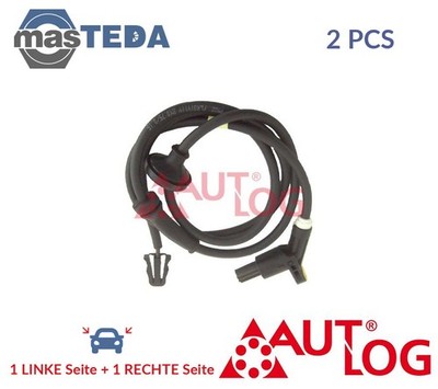 AS4005 ABS SENSOR DREHZAHLFÜHLER HINTEN AUTLOG 2PCS FÜR VW GOLF III,VENTO