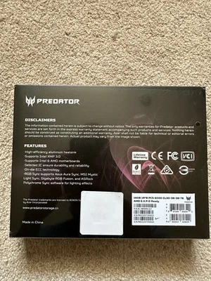 32GB DDR5 6000 CL30 listing on ebay