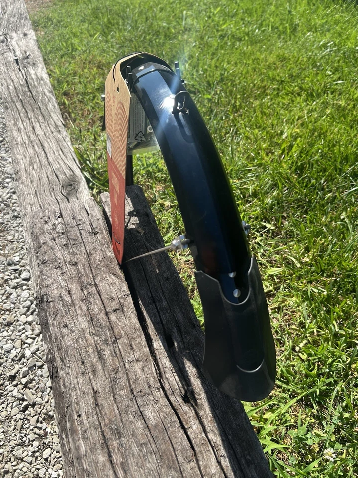 Guardabarros Planet Bike CASCADIA ALX Negro Aluminio Cobertura Completa 27.5 650B MTB Foto 4 de 4