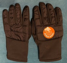 Zimowe zewnętrzne rękawice dotykowe unisex z ekranem dotykowym nowe czarne rozmiar L/XL!!!