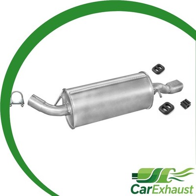 Endschalldämpfer für OPEL CALIBRA 2.0 115PS 1990-1997 Auspuff