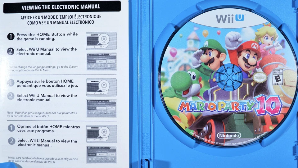 Mario Party 10 (Nintendo Wii U, 2015) - CIB Complete - Image 3 of 3