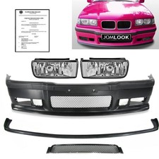 Sport Stoßstange vorne Nebelscheinwerfer Spoiler mit ABE* paßt für BMW 3er E36