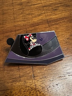 Disney Disneyland Haunted Mansion Attraction Map Puzzle Pin Minnie Mouse LE 475