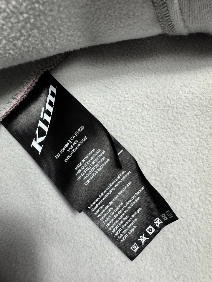 KLIM Evolution Sudadera con Capucha Para Mujer Grande Softshell Cremallera Completa Chaqueta con Capucha Rosa Caliente Foto 3 de 4