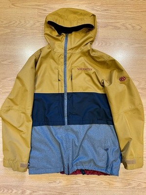 686 Smarty 3-in-1 Form Jacket Mens XL Snowboard Ski Colorblock Detachable Layers