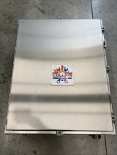 Hammond Manufacturing 1418N4S16K10, N4X Wallmount Encl w/panel 30x24x10, 316 SS