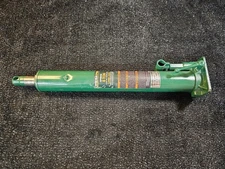 Omega Pro OP800S Hydraulic Long Ram Jack - 8 Ton Capacity with Flat Base, Green