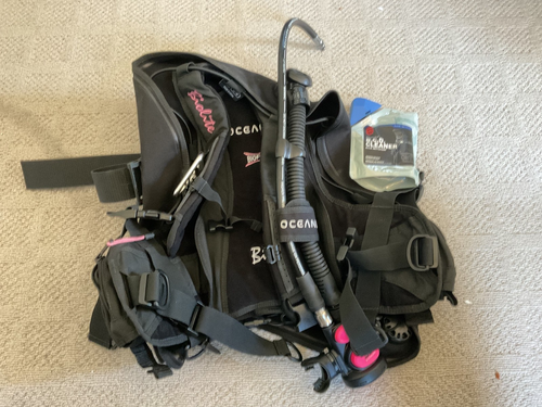 Oceanic Biolite Travel BCD (S) w/ Atomic Aquatics SS1 Regulator Inflator Octopus - Picture 5 of 5