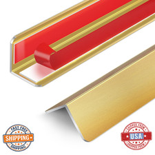 AGHITG 1-3/8"x59" Aluminum Wall Corner Protector Guard Edge Trim - 2 PCS