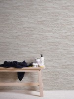 Selbstklebende Tapete | Mauer-Optik Mit Naturstein & Putz – Creme, Weiß