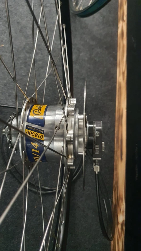 Rohloff Speedhub 500/14 DB EX / Schmidts Original Nabendynamo Son Laufradsatz26“ - Bild 2 von 4