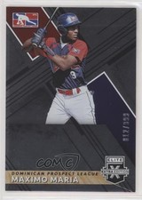 2019 Panini Elite Extra Edition Dominican Prospect League /999 Maximo Maria 4l3