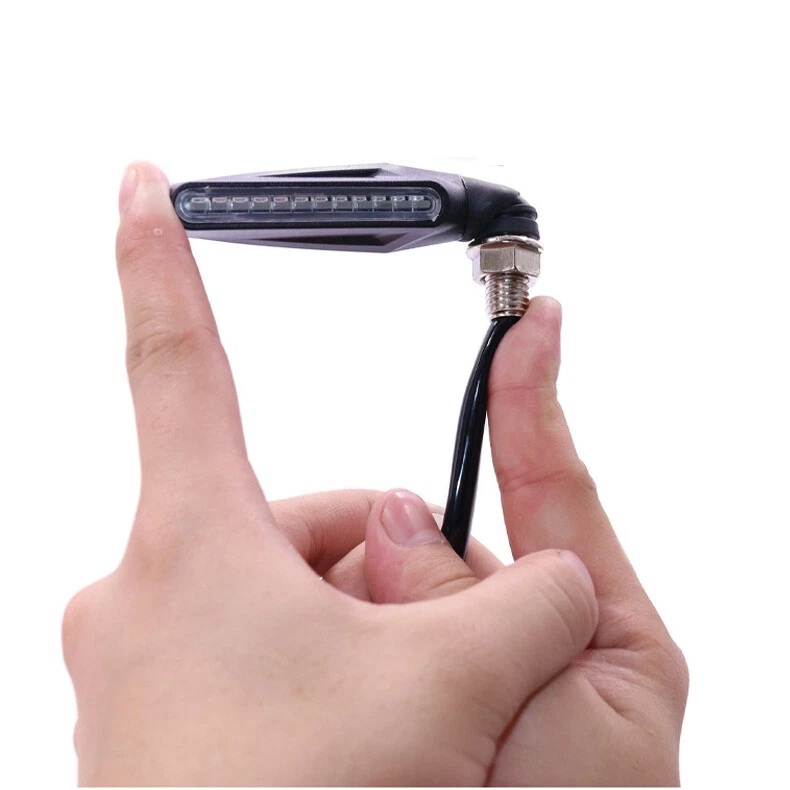 4X Motorcycle 12V LED Turn Signals / Indicators Lights for Victory Cross Country - Image 4 of 4