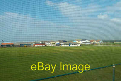 Photo 6x4 Cricket ground, Westward Ho! Northam Looking through the ballst c2014